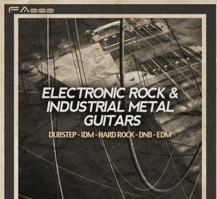 Famous Audio Electronic Rock and Industrial Metal Guitars WAV